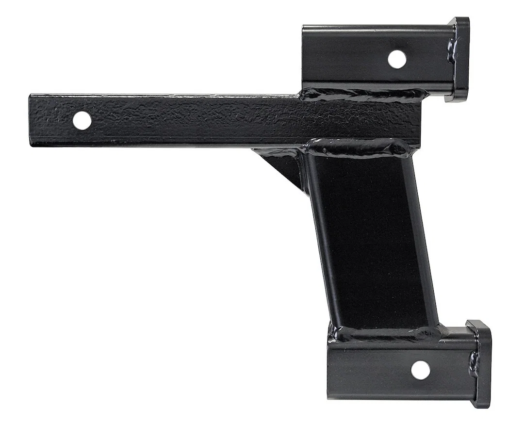 077-10 – ROADMASTER Trailer Hitch Receiver Tube Adapter, Fits 2 Inch Receiver And Adapts Two 2 Inch Receiver One Rece...